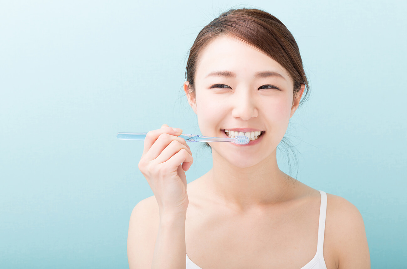 清掃性を上げることで虫歯や歯周病のリスクが下がる